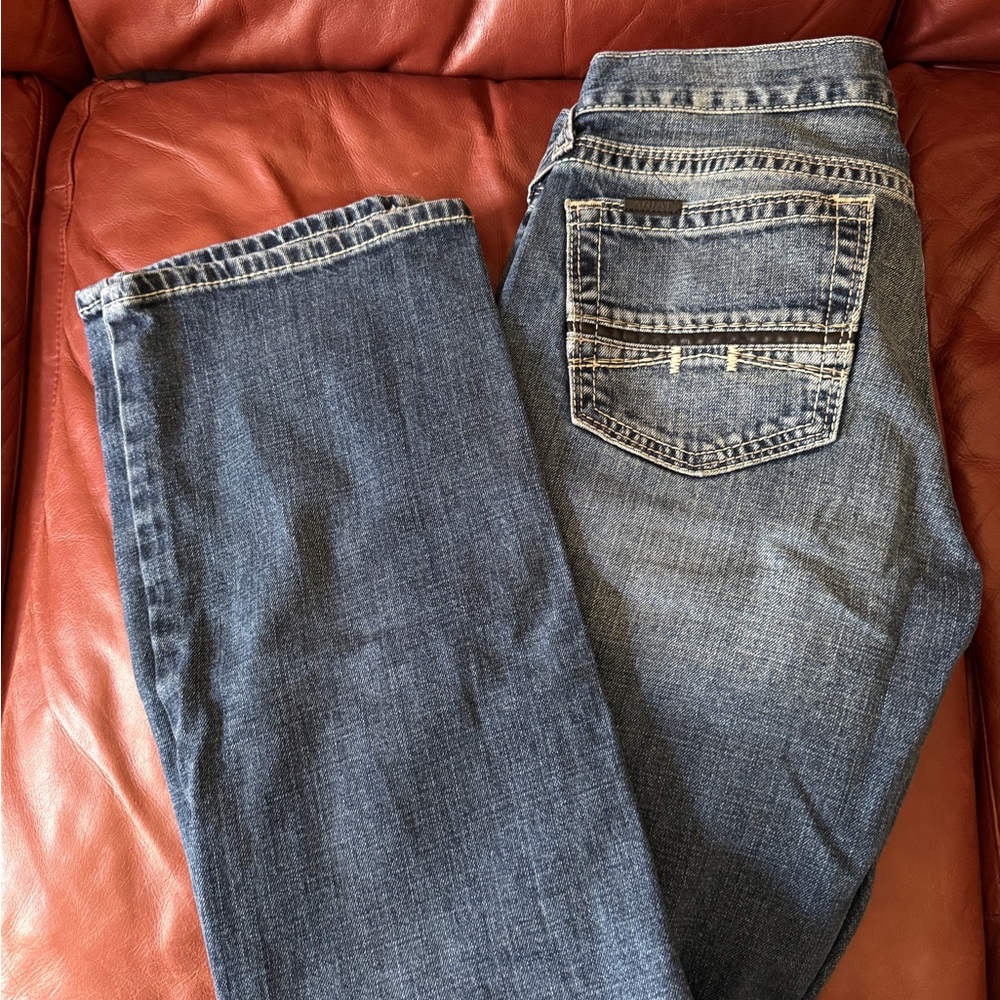 Ariat Men's Slim Straight Blue Jeans